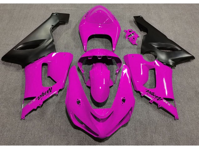 05-06 Gloss Pink ZX6R Fairings