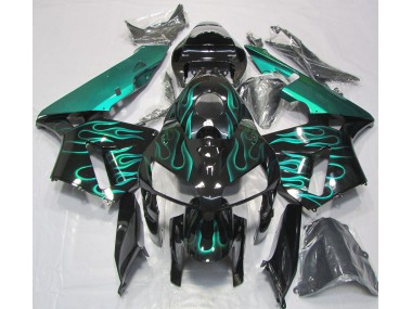 05-06 Gloss Teal Flame CBR600RR Fairings