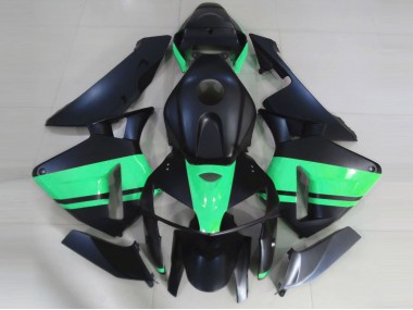 05-06 Matte Black & Special Green CBR600RR Fairings