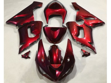 05-06 Metallic Red ZX6R Fairings