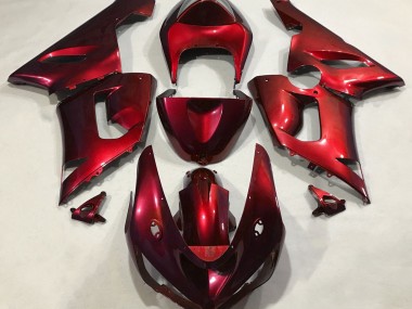 05-06 Metallic Red ZX6R Fairings