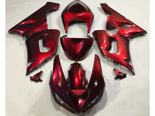 05-06 Metallic Red ZX6R Fairings