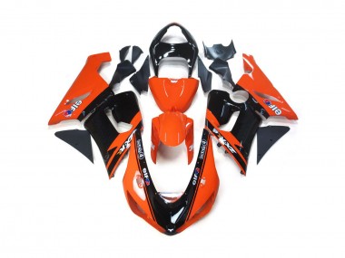 05-06 Orange and Black Elf ZX6R Fairings