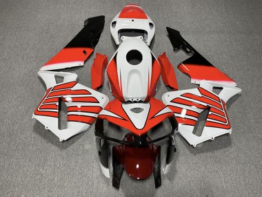 05-06 Red and White Wings CBR600RR Fairings