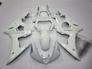 05 Gloss White R6 Fairings