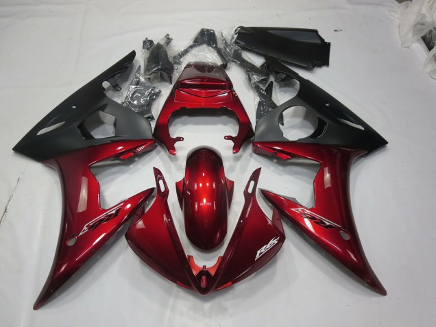 05 Maroon Red R6 Fairings