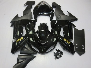 06-07 Black and Gold ZX10R Fairings