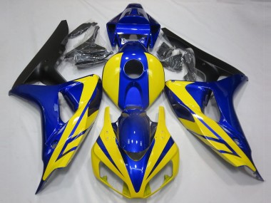 06-07 Blue and Yellow CBR1000RR Fairings