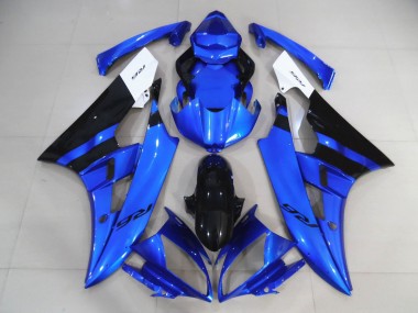 06-07 Custom Blue R6 Fairings