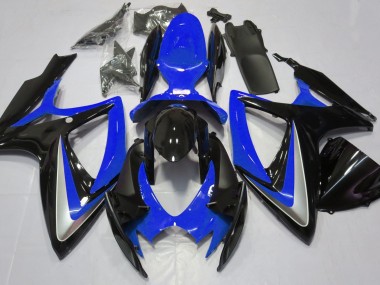 06-07 Gloss Blue Debadged GSXR 600-750 Fairings