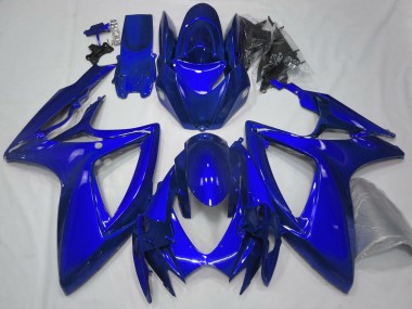 06-07 Gloss Blue Plain GSXR 600-750 Fairings