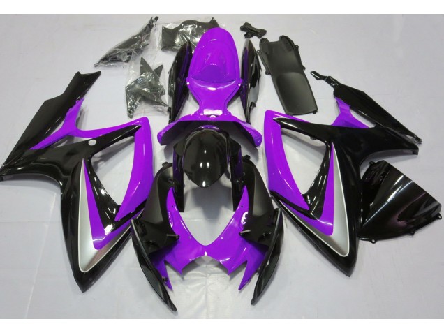 06-07 Gloss Purple Debadged GSXR 600-750 Fairings