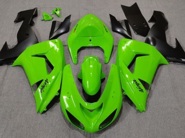 06-07 Green ZX10R Fairings