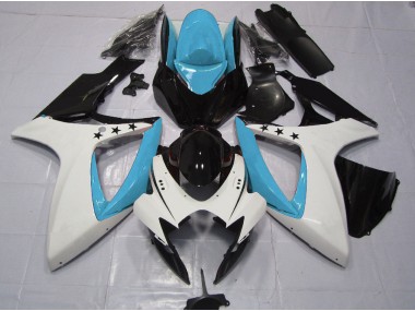 06-07 Light Blue Star GSXR 600-750 Fairings