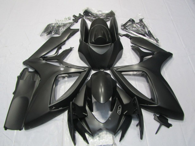 06-07 Matte Black GSXR 600-750 Fairings