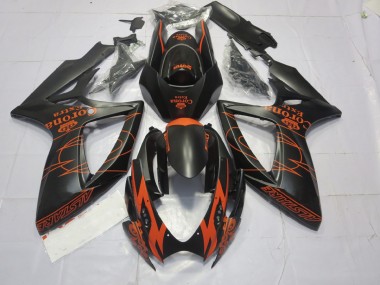 06-07 Orange Matte GSXR 600-750 Fairings