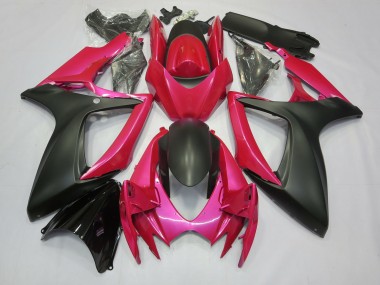 06-07 Pink and Matte GSXR 600-750 Fairings