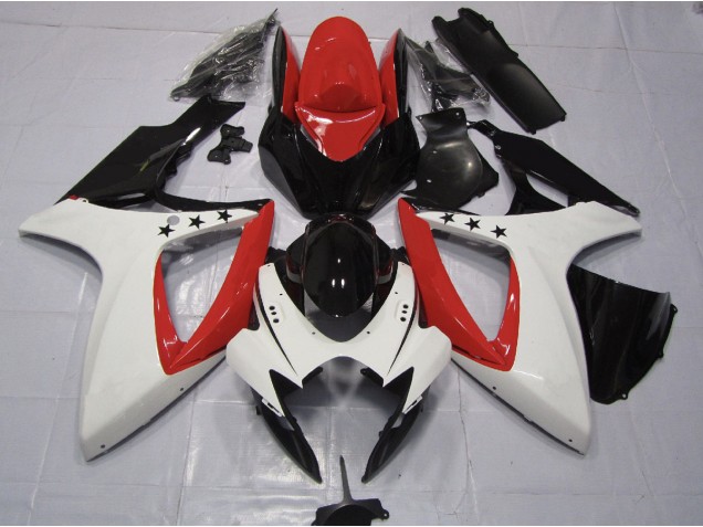 06-07 Red Star GSXR 600-750 Fairings