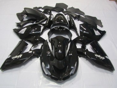 06-11 Black Ninja ZX14R Fairings