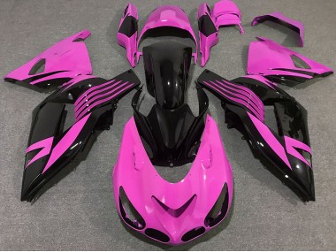 06-11 Bright Pink ZX14R Fairings