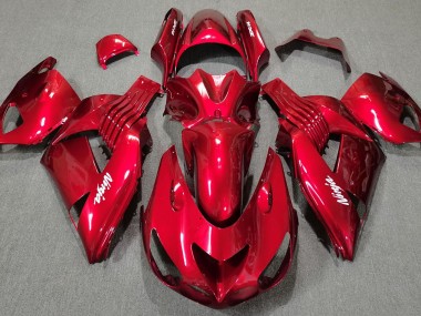 06-11 Gloss Red ZX14R Fairings