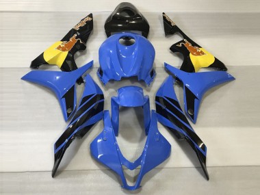 07-08 Blue & Orange Bull CBR600RR Fairings