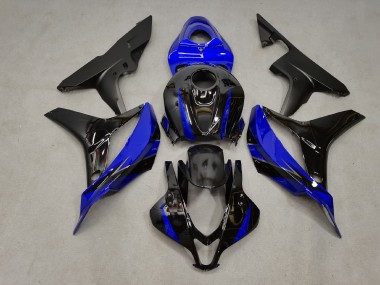 07-08 Blue and Black CBR600RR Fairings