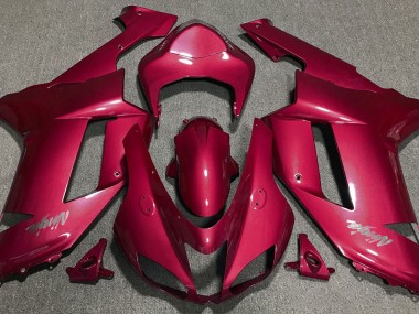 07-08 Candy Red ZX6R Fairings