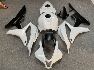 07-08 Clean White and Black CBR600RR Fairings