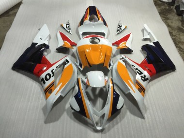 07-08 Custom White Repsol CBR600RR Fairings