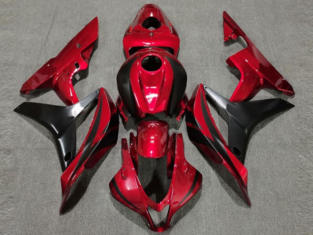 07-08 Deep Red OEM Style CBR600RR Fairings