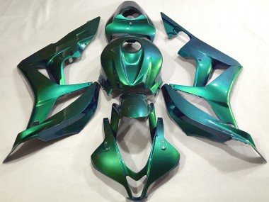 07-08 Emerald Green Plain CBR600RR Fairings