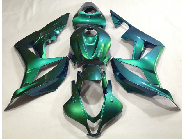 07-08 Emerald Green Plain CBR600RR Fairings