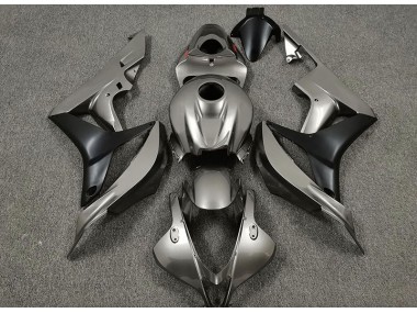 07-08 Gloss Grey and Black CBR600RR Fairings