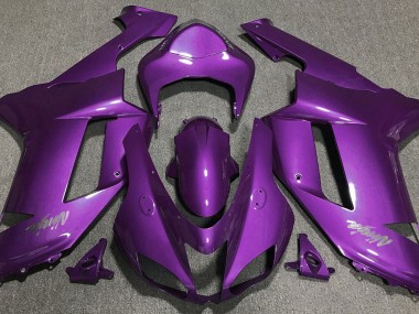 07-08 Gloss Purple ZX6R Fairings