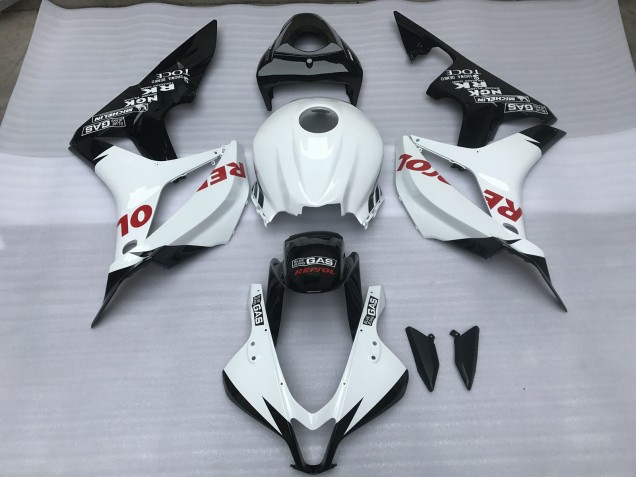 07-08 Gloss White & Red Repsol CBR600RR Fairings