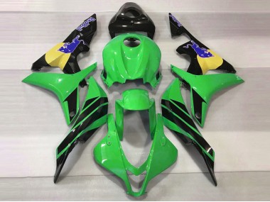 07-08 Green & Blue Bull CBR600RR Fairings