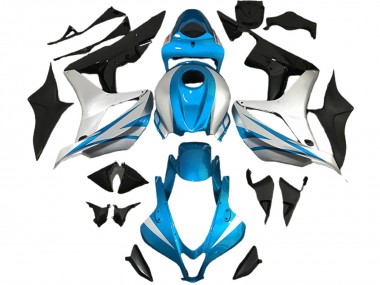 07-08 Light Blue and Silver OEM Style CBR600RR Fairings