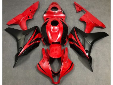 07-08 Pearl Red & Black CBR600RR Fairings