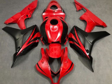 07-08 Pearl Red & Black CBR600RR Fairings