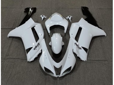 07-08 Plain White Gloss ZX6R Fairings