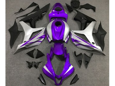 07-08 Purple and Silver OEM Style CBR600RR Fairings