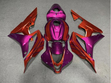 07-08 Red & Violet CBR600RR Fairings