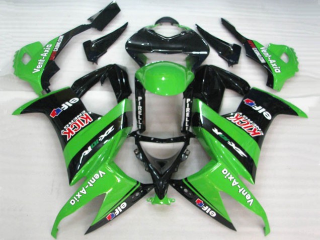 08-10 Green Elf ZX10R Fairings