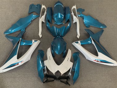 08-10 Light Blue OEM Style GSXR 600-750 Fairings