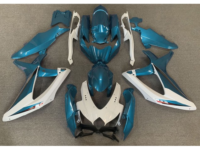 08-10 Light Blue OEM Style GSXR 600-750 Fairings