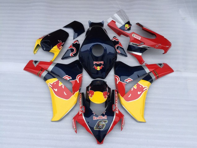 08-11 Blue Red Bull CBR1000RR Fairings