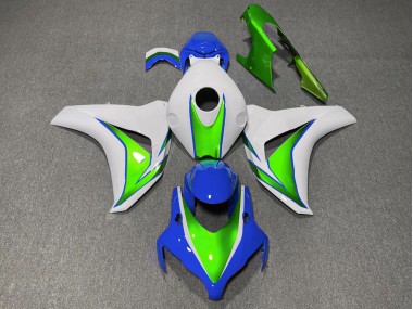 08-11 Gloss Green and Blue CBR1000RR Fairings