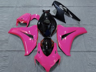 08-11 Gloss Pink and Black CBR1000RR Fairings