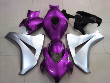 08-11 Gloss Pink and Silver CBR1000RR Fairings